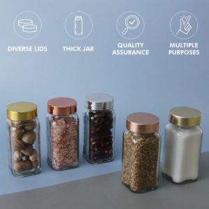 feature-HNA glass spice jars bottles set-2