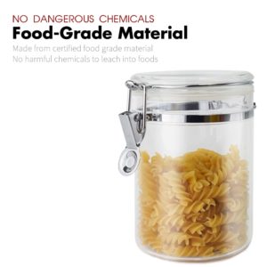 food grade canister_HNA clear food storage container