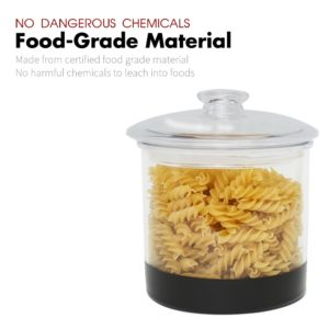 food grade material_HNA HK-235 apothecary jars canister set