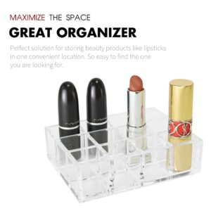 lipsticks acrylic organizer-HNA AZ-1819 Acrylic Lipstick Organizer Display Stand