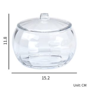HNA - Display Holder - HKB-033C Pumpkin Candy Jar - Dimension