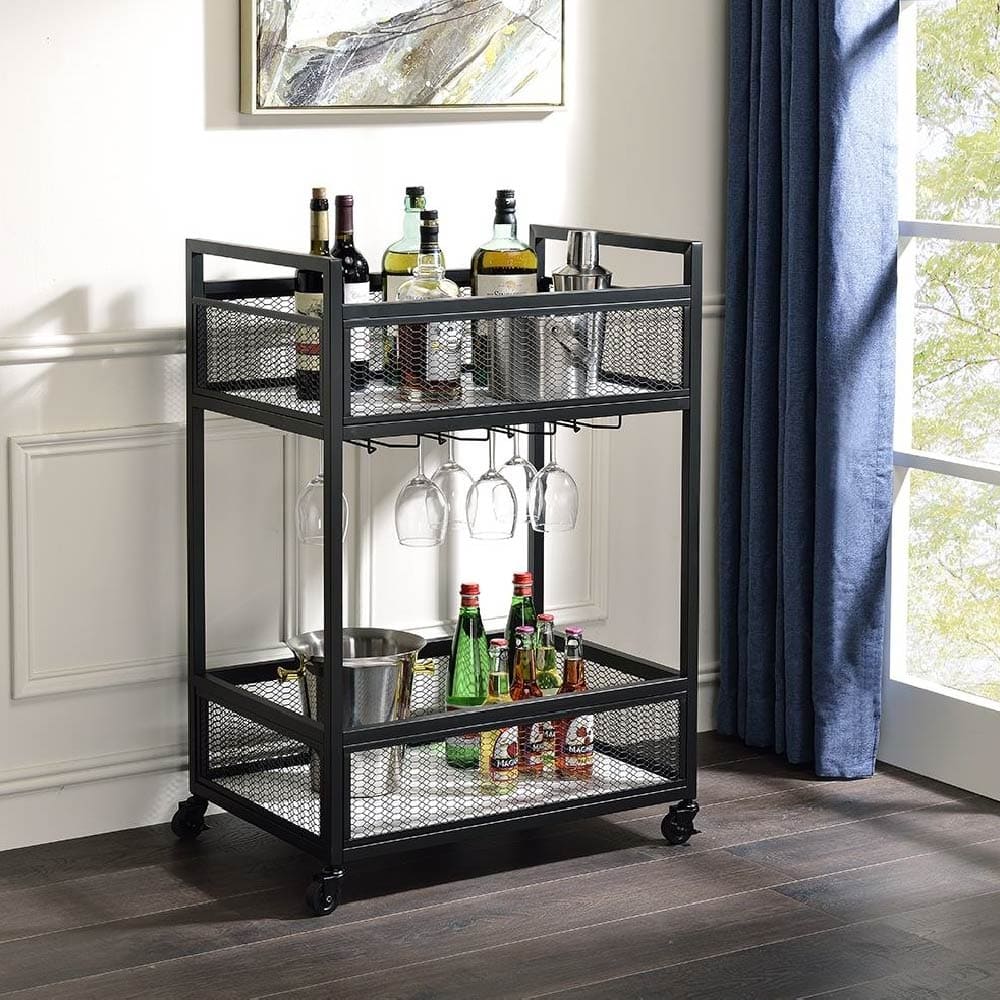 HNA-Trolley Cart and Table-HTR-204 Storage Utility Cart-lifestyle